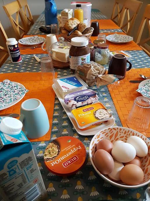 Seng Og Kaffe B&B Fårvang Dış mekan fotoğraf